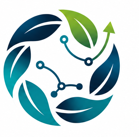 ReLeaf Global six-leaf connected-system symbol